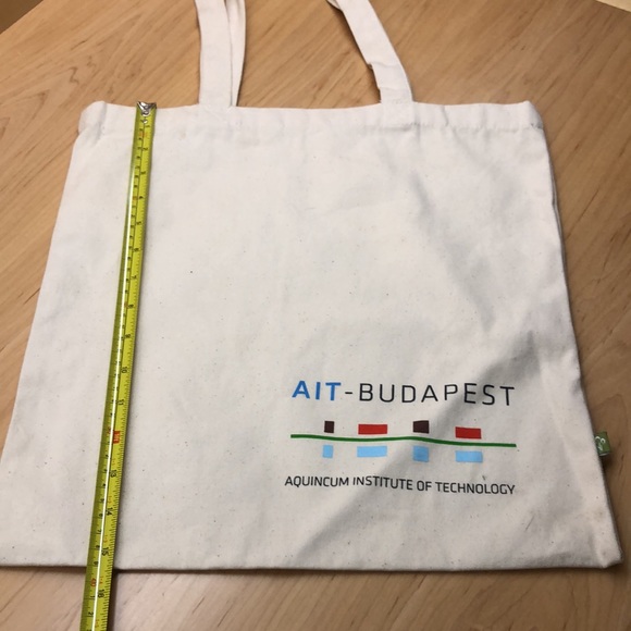 AIT - Budapest Aquincum Institute of Technology 100% Organic Cotton Tote Bag - Picture 9 of 9